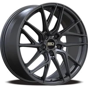 Euro Design – Tech – Black – 17″x7.5″ 40mm – All weather Wheels – T1775F4057MB